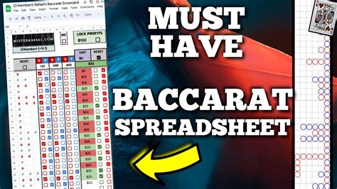 baccarat spreadsheet|Downloads – Advanced Advantage Play.